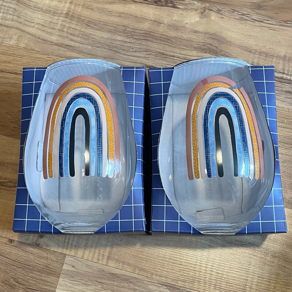 Wine Glasses Duo